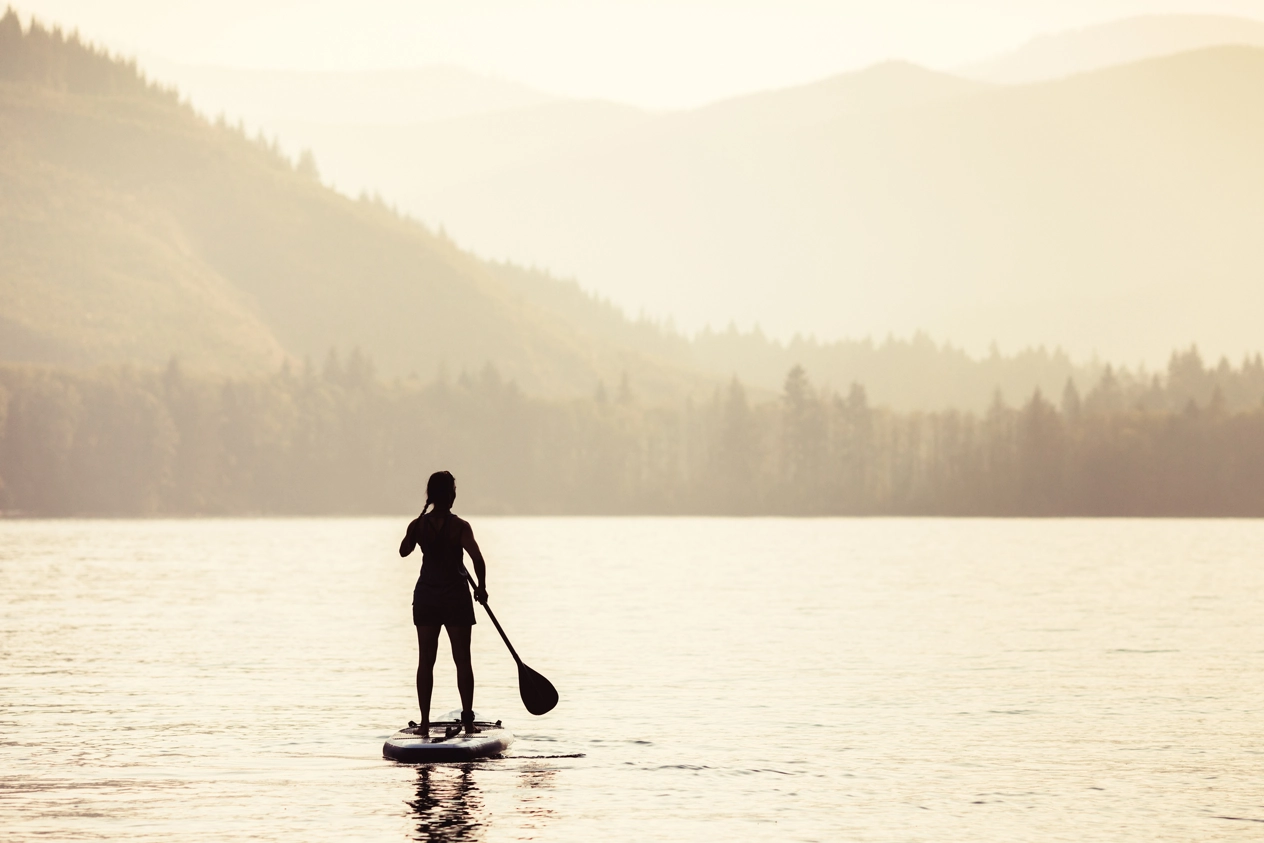 Stand up paddleboarding