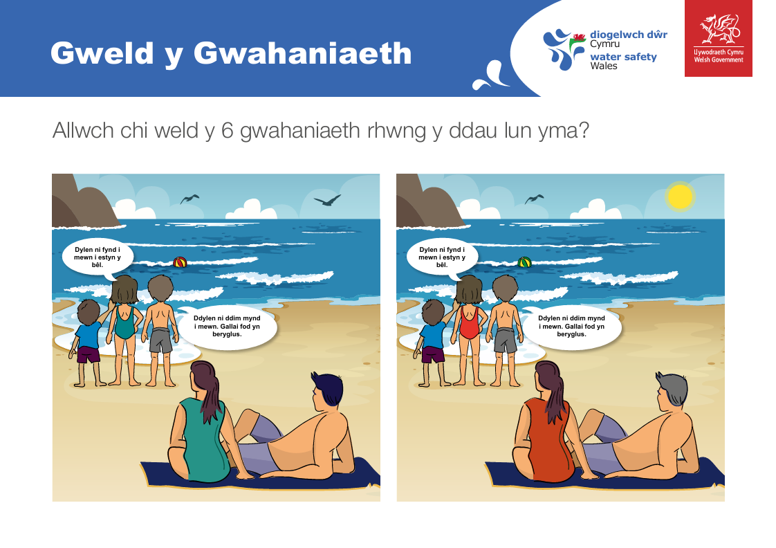 PS2 - Spot the difference  Welsh 
