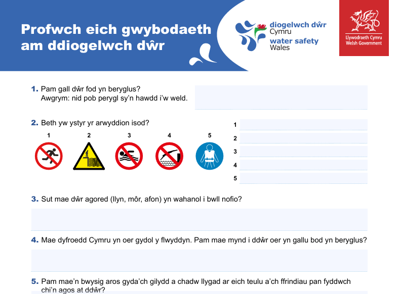PS3 - Quiz  - Welsh 
